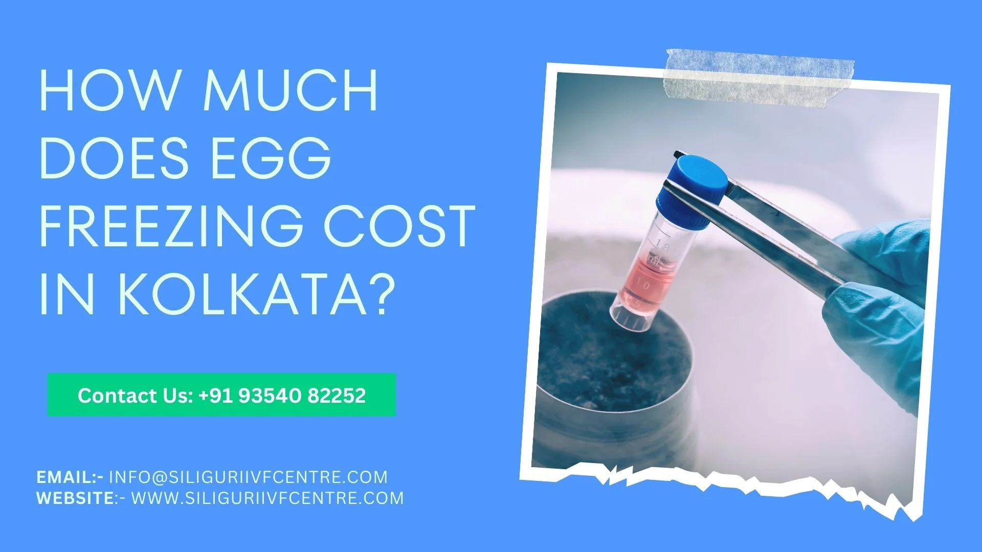 Egg Freezing Cost in Kolkata
