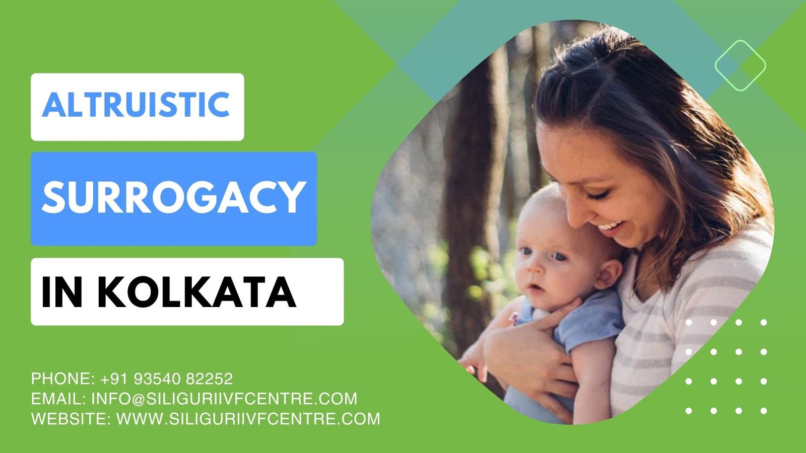 Altruistic surrogacy in kolkata